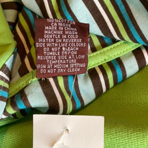 Eivissa Girl Bright Green Swim Coverup Size XL (14/16), NWT - Picture 14 of 15